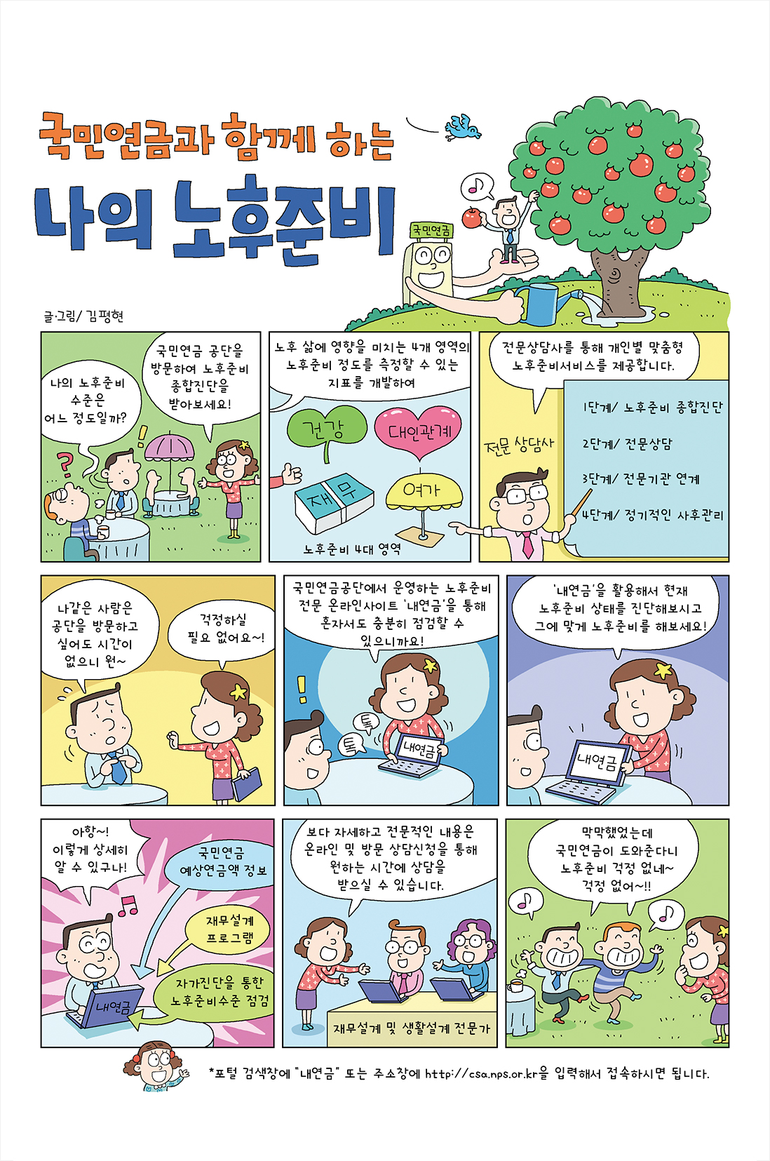 연금만화 :: 국민연금과 함께하는 나의 노후준비